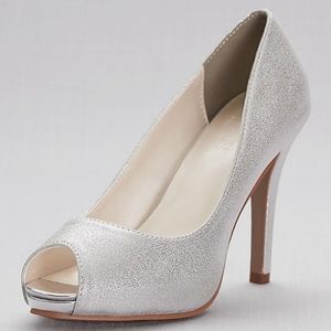 Never Worn Peep Toe Heels